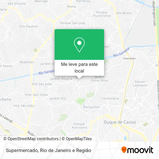 Supermercado mapa