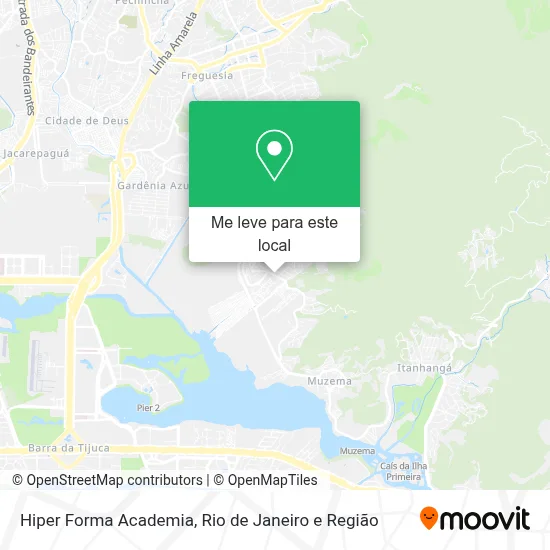Hiper Forma Academia mapa