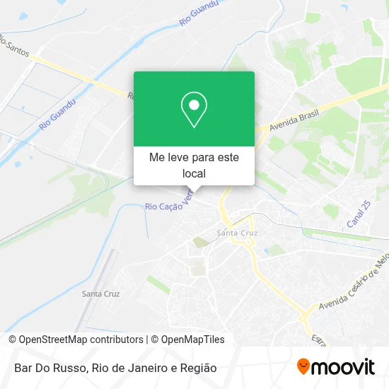 Bar Do Russo mapa