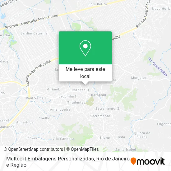 Multcort Embalagens Personalizadas mapa