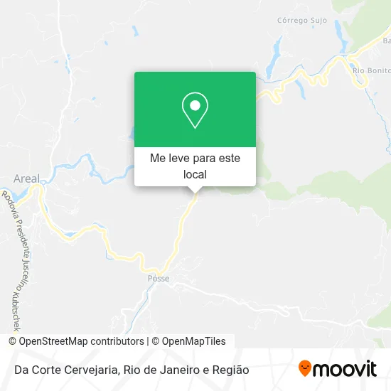 Da Corte Cervejaria mapa