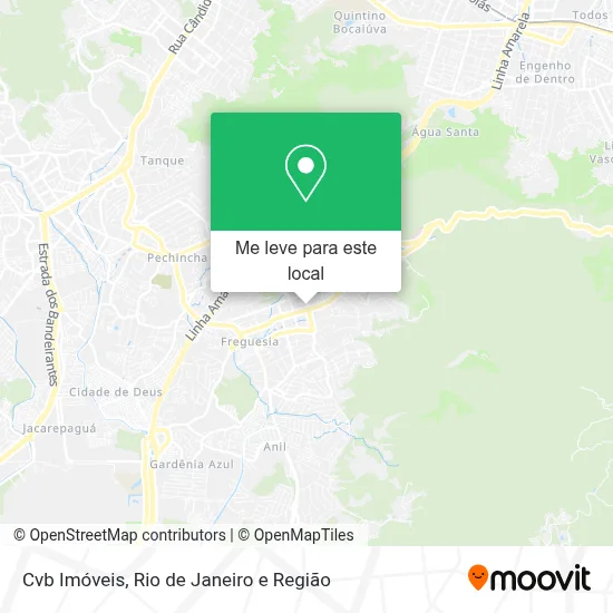Cvb Imóveis mapa