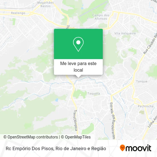 Rc Empório Dos Pisos mapa