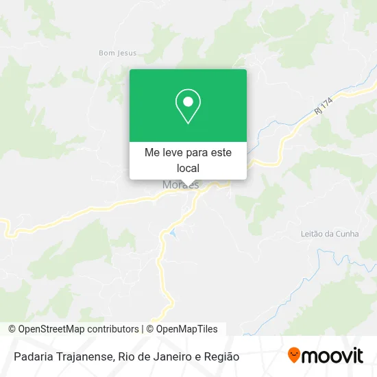Padaria Trajanense mapa