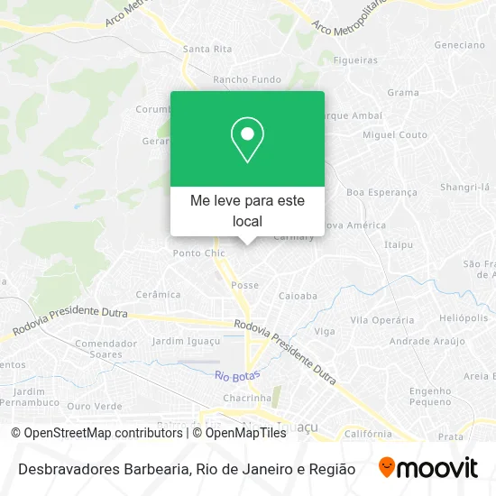Desbravadores Barbearia mapa