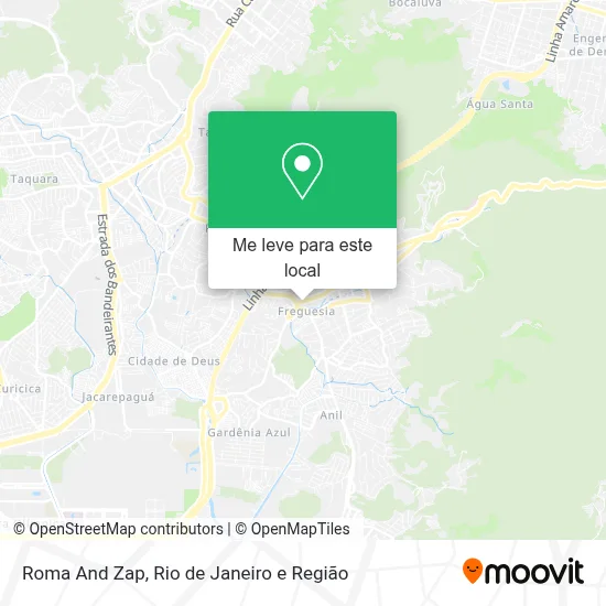 Roma And Zap mapa