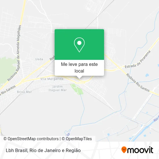 Lbh Brasil mapa