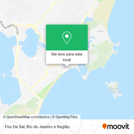 Flor De Sal mapa
