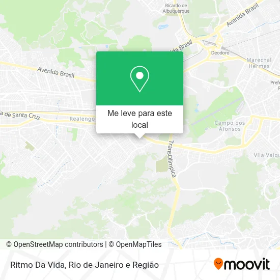 Ritmo Da Vida mapa