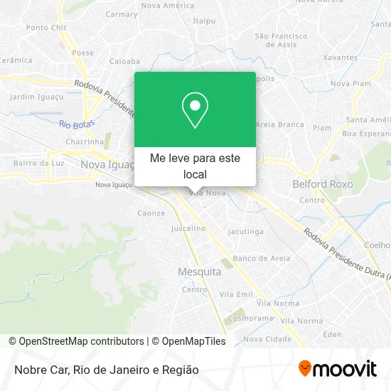 Nobre Car mapa