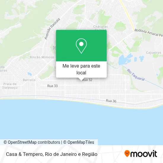 Casa & Tempero mapa