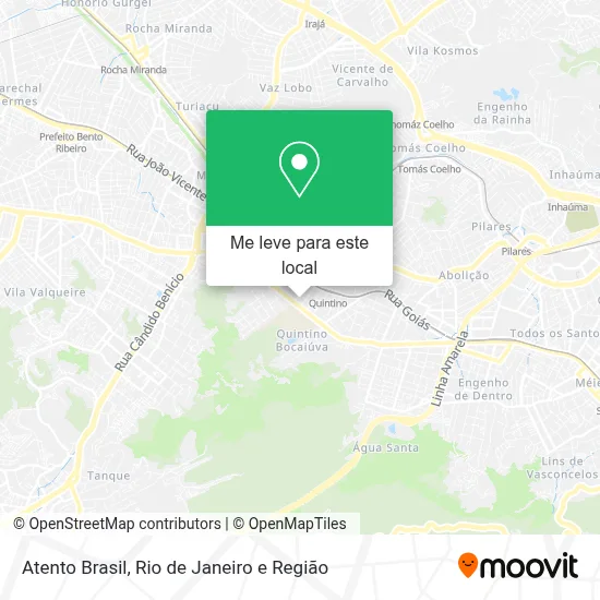 Atento Brasil mapa