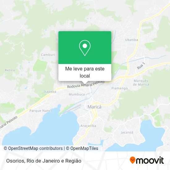 Osorios mapa