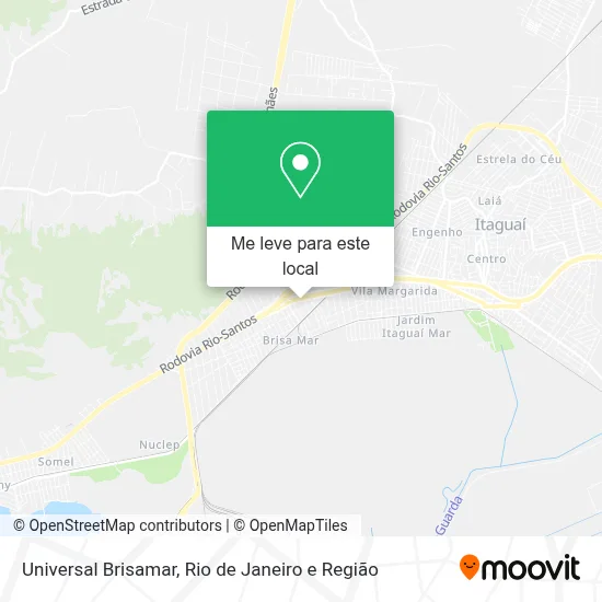 Universal Brisamar mapa