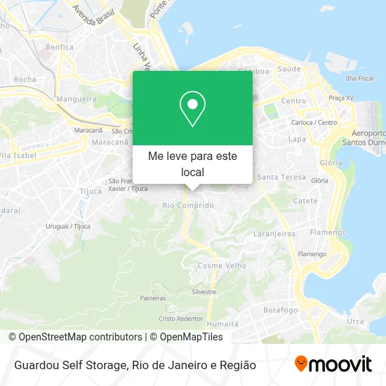 Guardou Self Storage mapa