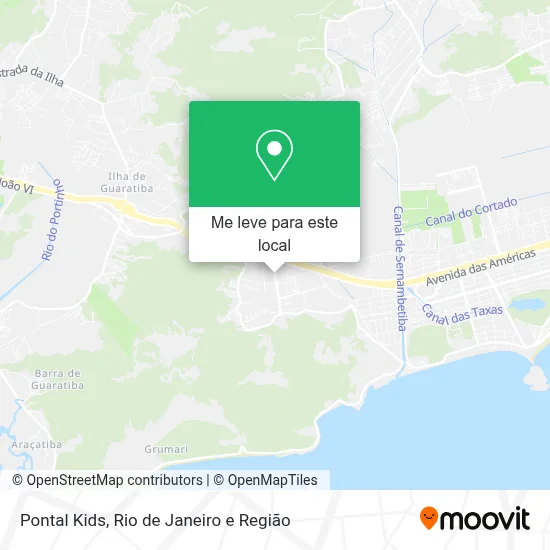 Pontal Kids mapa
