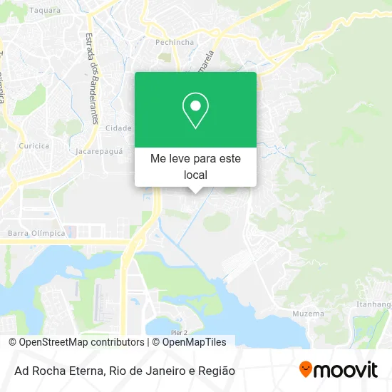 Ad Rocha Eterna mapa