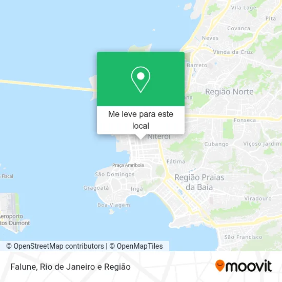 Falune mapa