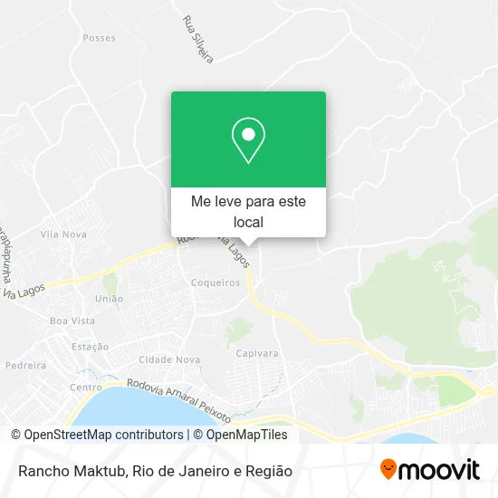 Rancho Maktub mapa