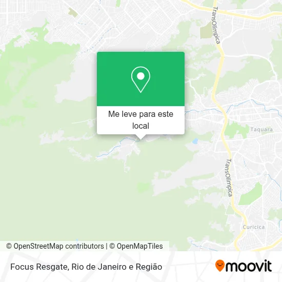 Focus Resgate mapa