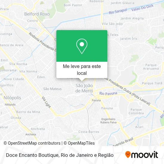 Doce Encanto Boutique mapa