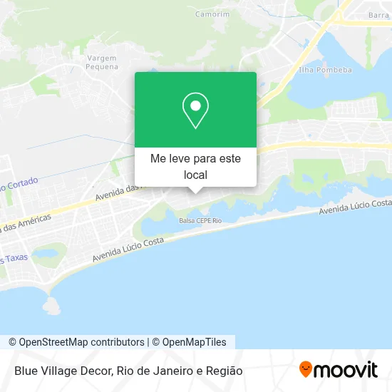 Blue Village Decor mapa