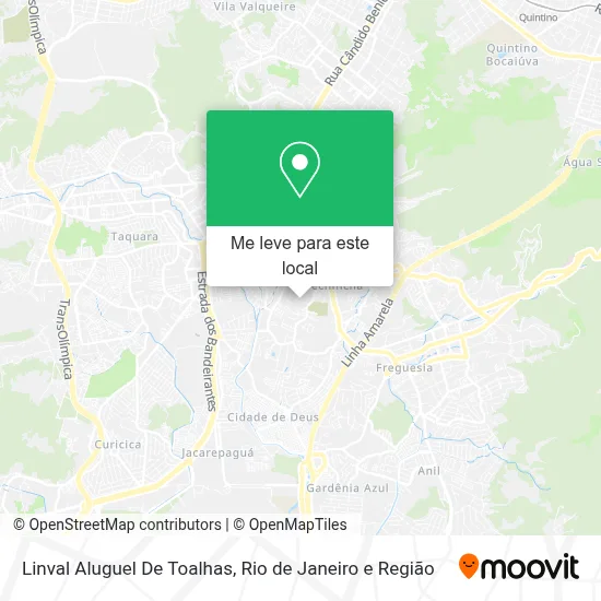 Linval Aluguel De Toalhas mapa