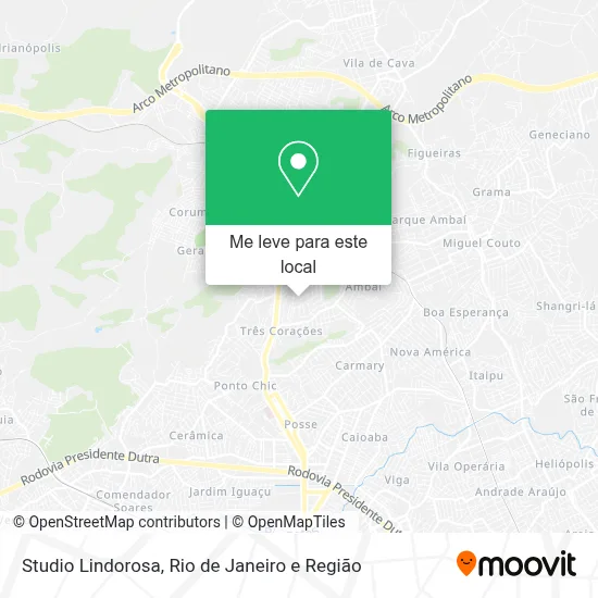 Studio Lindorosa mapa