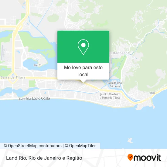 Land Rio mapa