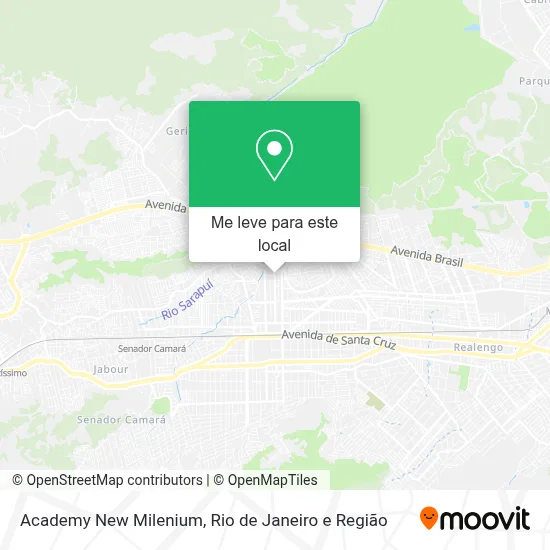 Academy New Milenium mapa