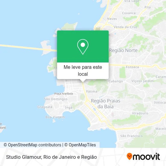 Studio Glamour mapa