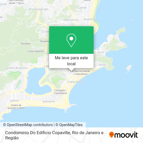 Condominio Do Edificio Copaville mapa