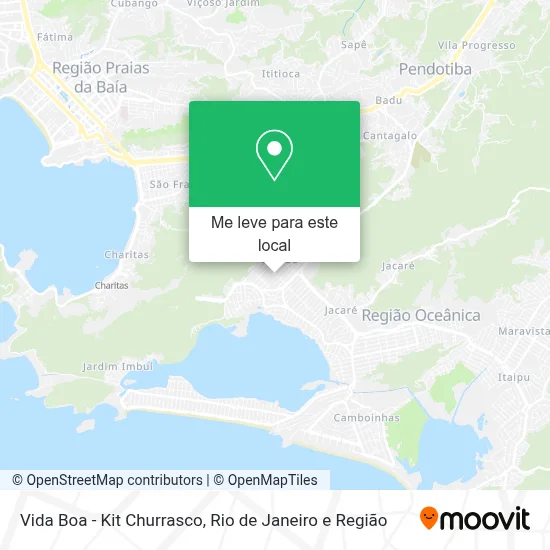 Vida Boa - Kit Churrasco mapa