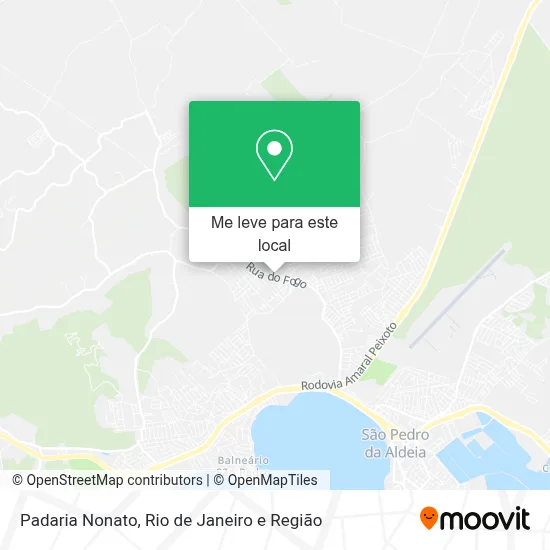 Padaria Nonato mapa