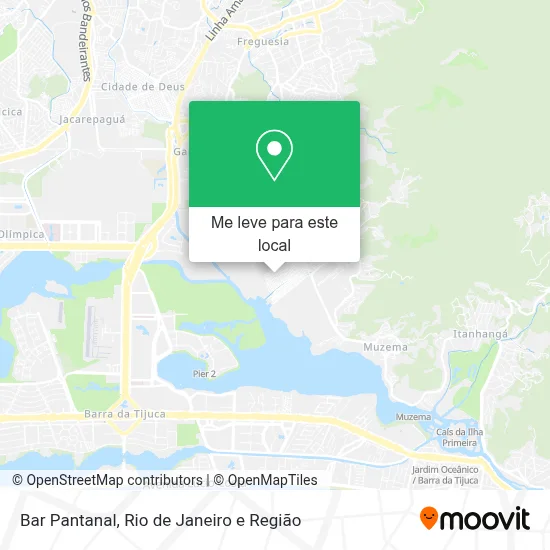 Bar Pantanal mapa