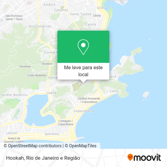 Hookah mapa