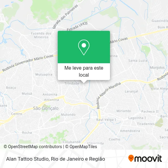 Alan Tattoo Studio mapa
