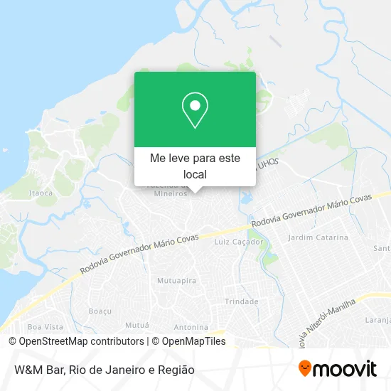W&M Bar mapa