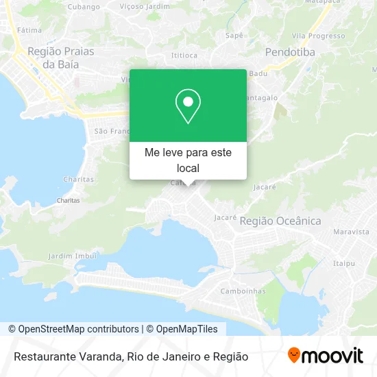 Restaurante Varanda mapa