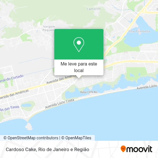 Cardoso Cake mapa