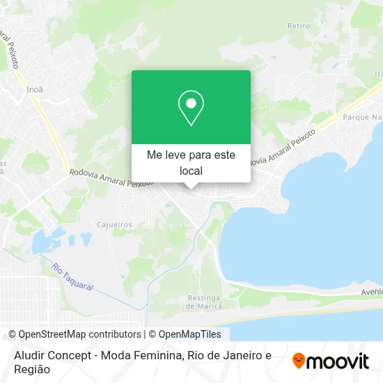 Aludir Concept - Moda Feminina mapa