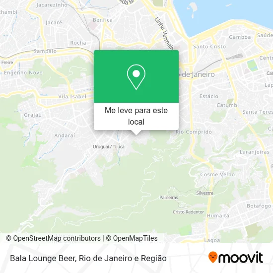 Bala Lounge Beer mapa