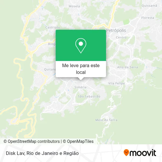 Disk Lav mapa