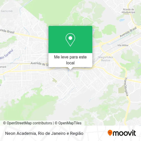 Neon Academia mapa