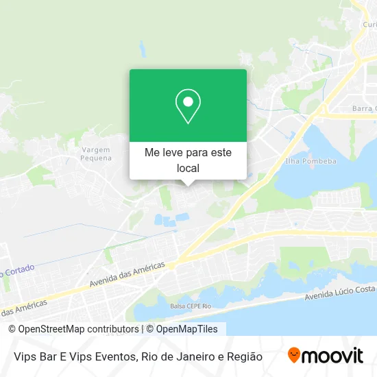 Vips Bar E Vips Eventos mapa