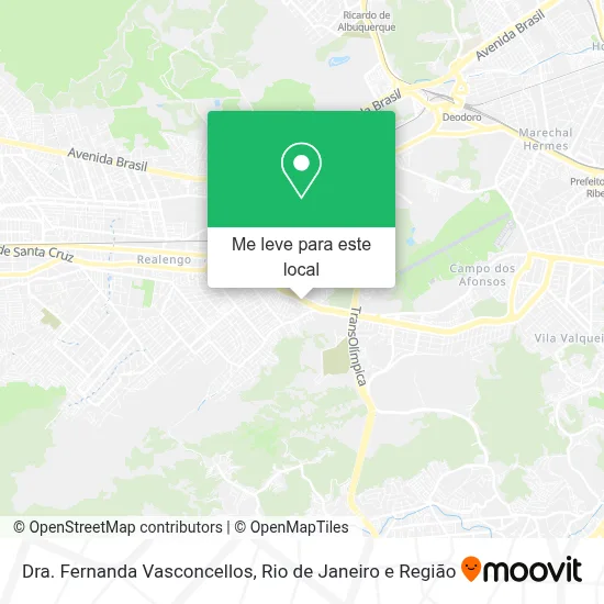 Dra. Fernanda Vasconcellos mapa