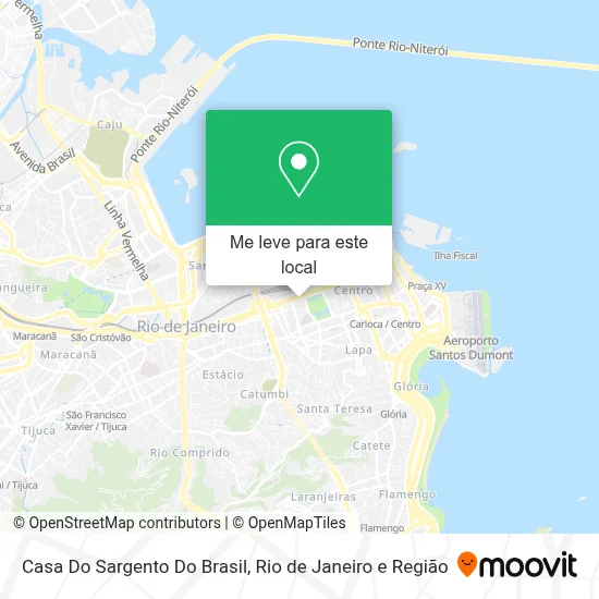 Casa Do Sargento Do Brasil mapa