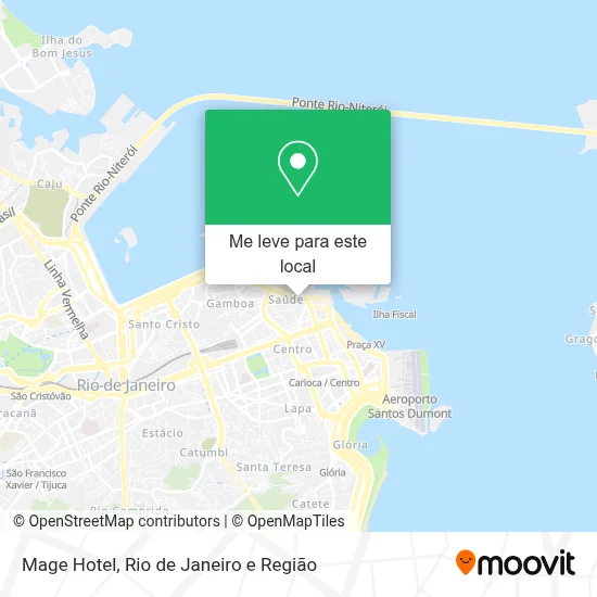 Mage Hotel mapa