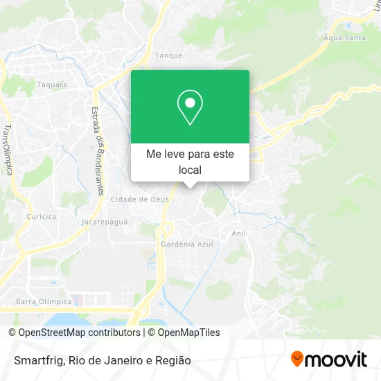 Smartfrig mapa