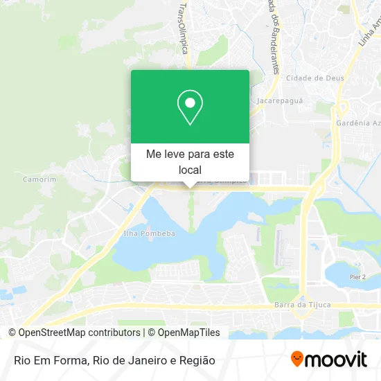 Rio Em Forma mapa